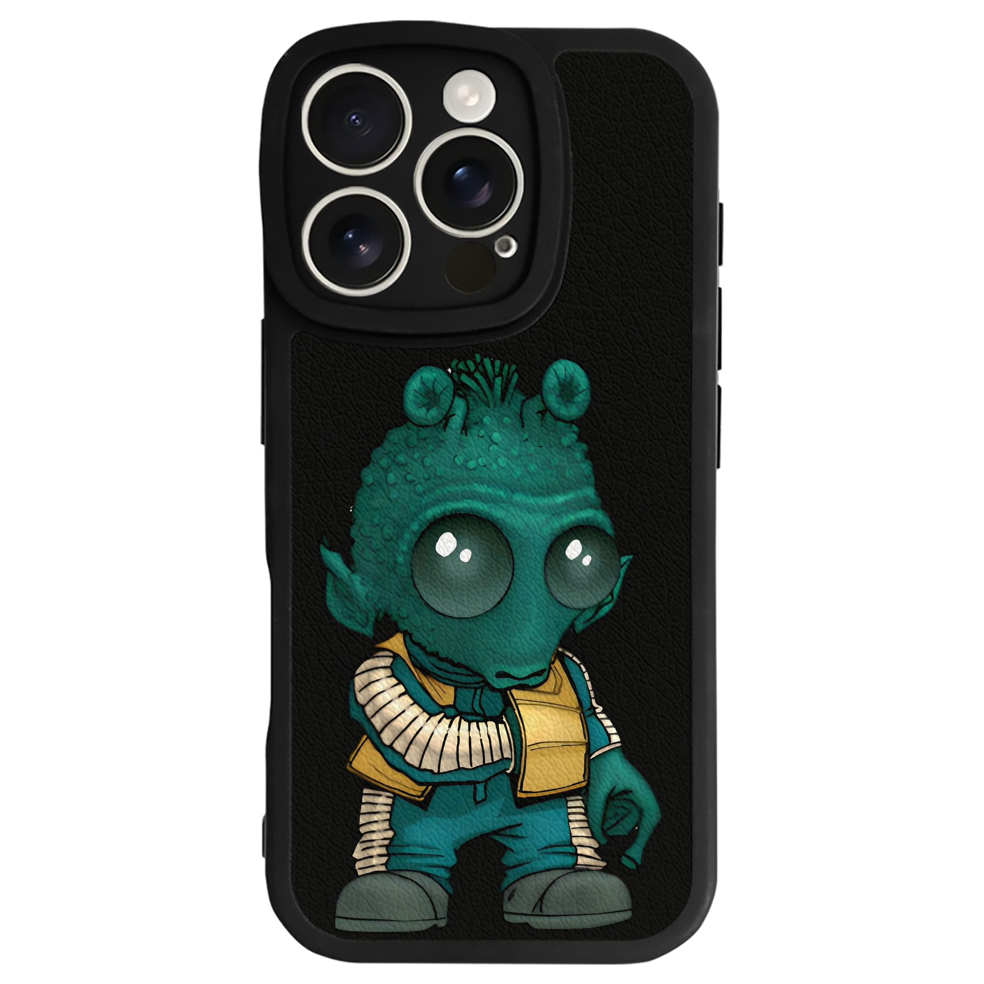 （画像用） スター・ウォーズ Star Wars 【iPhone 16シリーズ対応】シリコンスマホケース（レザー調） 材質：シリコン